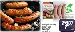 Foodworks Plantagenet Pork Italian Style Sausages offer
