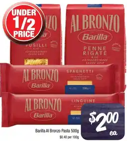 Foodworks Barilla Al Bronzo Pasta offer