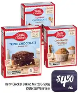 Foodworks Betty Crocker Baking Mix offer