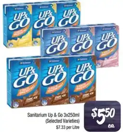 Foodworks Sanitarium Up & Go offer