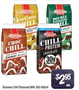 Foodworks Brownes Chill Flavoured Milk offer