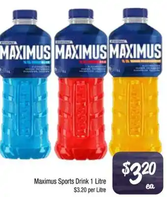 Foodworks Maximus Sports Drink offer