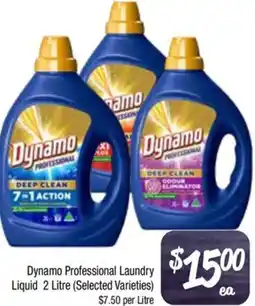 Foodworks Dynamo Professional Laundry Liquid offer