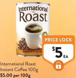 Foodworks International Roast Instant Coffee offer