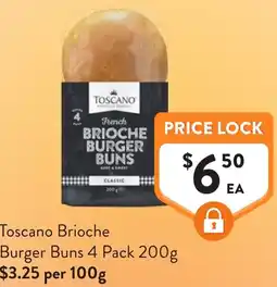 Foodworks Toscano Brioche Burger Buns offer