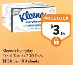 Foodworks Kleenex Everyday Facial Tissues offer