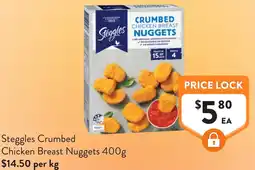 Foodworks Steggles Crumbed Chicken Breast Nuggets offer