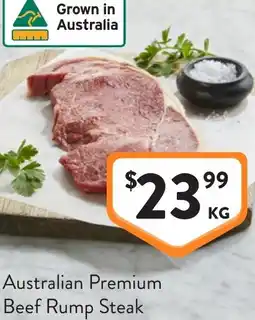 Foodworks Australian Premium Beef Rump Steak offer