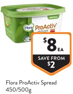 Foodworks Flora ProActiv Spread offer