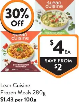 Foodworks Lean Cuisine Frozen Meals offer