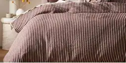 Myer AUSTRALIAN HOUSE & GARDEN Hinterland Cotton Linen Quilt Cover Set offer
