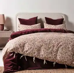 Myer Oasis Quilt Cover in Mulberry offer
