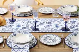 Myer Mazarine 12pc Dinner Set in Blue offer