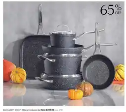 Myer BACCARAT ROCKTM 6 Piece Cookware Set offer