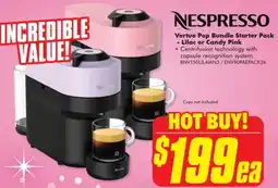 The Good Guys Vertuo Pop Bundle Starter Pack offer