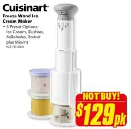 The Good Guys Freeze Wand Ice Cream Maker offer