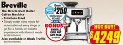 The Good Guys The Oracle Dual Boiler Coffee Machine offer