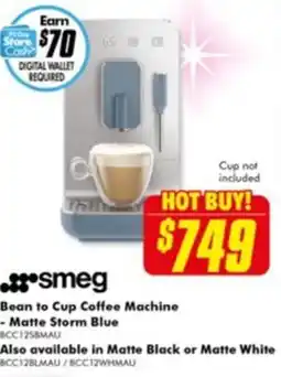 The Good Guys Bean to Cup Coffee Machine offer