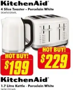 The Good Guys 4 Slice Toaster - Porcelain White offer