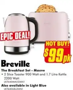 The Good Guys The Breakfast Set - Mauve offer