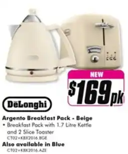 The Good Guys Argento Breakfast Pack - Beige offer