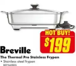 The Good Guys The Thermal Pro Stainless Frypan offer