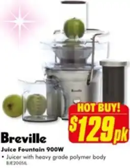 The Good Guys Juice fountain 900w offer
