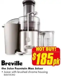 The Good Guys the Juice Fountain Max Juicer offer