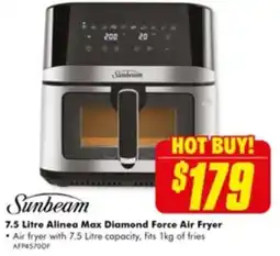 The Good Guys 7.5 Litre Alinea Max Diamond offer