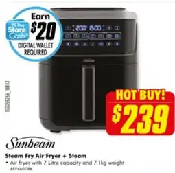 The Good Guys Steam Fry Air Fryer + Steam offer