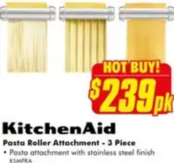 The Good Guys Pasta Roller Attachment - 3 Piece offer