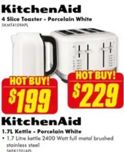 The Good Guys 4 Slice Toaster - Porcelain White offer