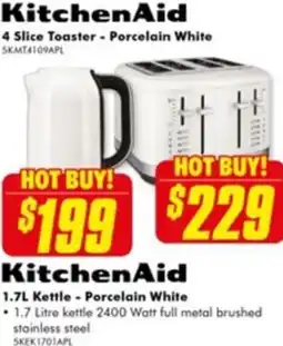 The Good Guys 1.7L Kettle - Porcelain White offer