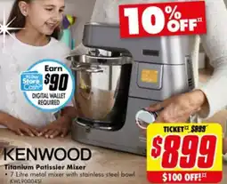 The Good Guys Titanium Patissier Mixer offer
