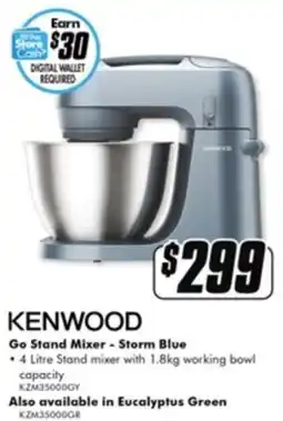 The Good Guys Go Stand Mixer - Storm Blue offer