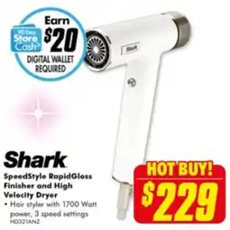 The Good Guys SpeedStyle RapidGloss Finisher and High Velocity Dryer offer
