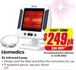 The Good Guys Xl infrared lamp offer