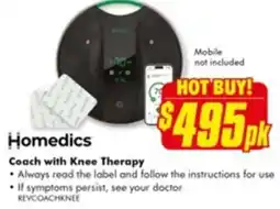 The Good Guys Coach with Knee Therapy offer