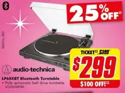 The Good Guys Lp60xbt bluetooth turntable offer