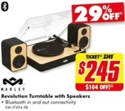 The Good Guys Revolution Turntable with Speakers offer