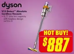 The Good Guys V15 Detect Absolute Cordless Vacuum offer