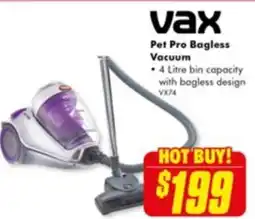 The Good Guys Pet Pro Bagless Vacuum offer