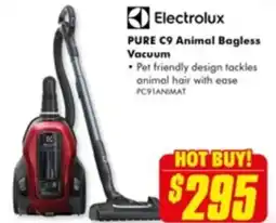 The Good Guys Pure c9 animal bagless vacuum offer