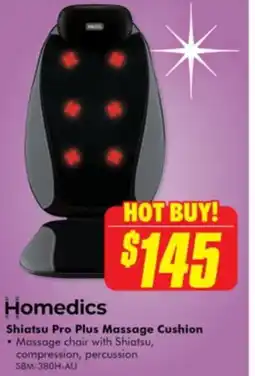 The Good Guys Shiatsu Pro Plus Massage Cushion offer