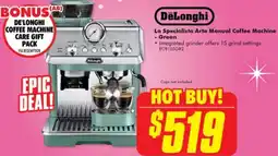 The Good Guys La Specialista Arte Manual Coffee Machine Green offer