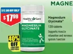 Chemist Warehouse Magnesium Glycinate offer