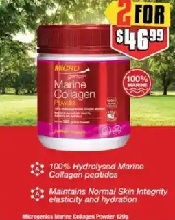 Chemist Warehouse Microgenics Marine Collagen Powder offer