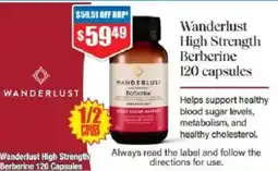 Chemist Warehouse Wanderlust High Strength Berberine offer