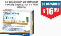 Chemist Warehouse Fefol iron & folic acid offer