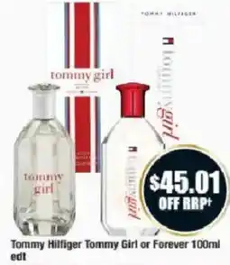 Chemist Warehouse Tommy Hilfiger Tommy Girl or Forever offer